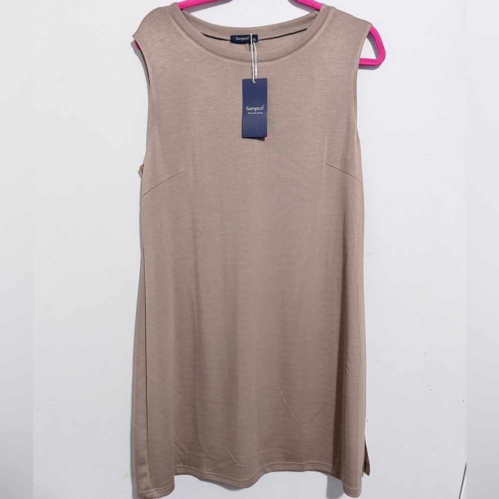 Soprano Women's Tan Sleeveless Top